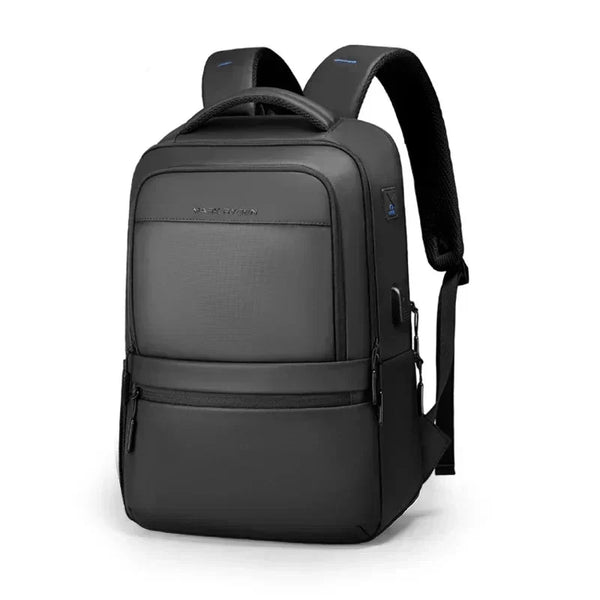 Charge on the go and protect your tech. This Mark Ryden backpack shields a 15.6