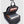 BANGE compact black waterproof crossbody bag opened, showing interior compartments