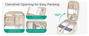 BAGSMART Large Capacity Waterproof Commuter and Travel Backpack