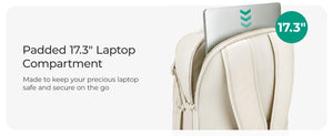 BAGSMART Large Capacity Waterproof Commuter and Travel Backpack