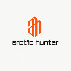 Arctic Hunter logo – premium travel backpack brand known for waterproof, durable laptop backpacks and business bags built for frequent travellers.
