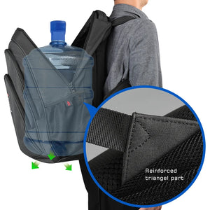 TIGERNU B3893 Large Capacity Waterproof Travel Backpack with USB Charging Port