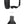 Black compact crossbody sling bag with adjustable strap and side zipper pocket