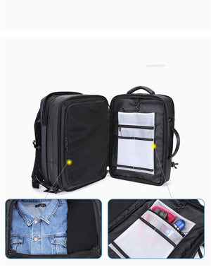ARCTIC HUNTER B00350 Expandable Large Capacity Waterproof Travel Backpack