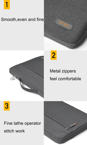 WIWU Pilot Series Waterproof Tablet and Laptop Sleeve for MacBook