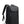 Black waterproof travel backpack with top handle, side zippers, and front pocket