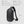 Black compact crossbody sling bag, 17 x 31 x 9 cm, front zip pocket