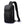 Black compact waterproof crossbody bag with flap top pocket and front zip compartment