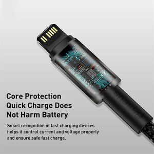 BASEUS Tungsten Gold 20W USB-C to Lightning Fast Charging Cable