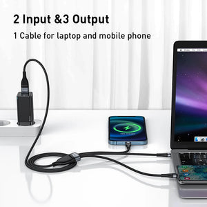 BASEUS Flash Series 3in1 Fast Charging Data Cable