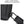 Crossbody bag strap buckle closure with adjustable webbing and metal hardware