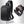 Black crossbody bag with interior pockets; includes charging cable and open storage view.