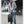 Black business backpack worn on the back with front pocket and adjustable shoulder strap