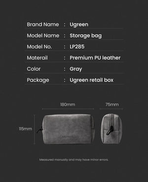 UGREEN LP285 Waterproof Tech Storage Bag and Travel Organiser