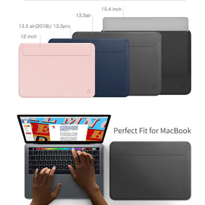 WIWU SkinPro 2 Leather Tablet Sleeve for MacBook
