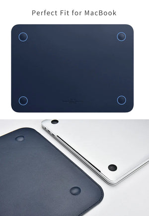 WIWU SkinPro 2 Leather Tablet Sleeve for MacBook