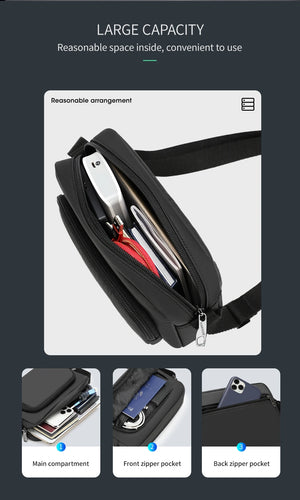 TIGERNU S8136 Lightweight Compact Waterproof Crossbody and Messenger Bag