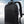 Expandable waterproof business backpack, black, front view with adjustable shoulder strap
