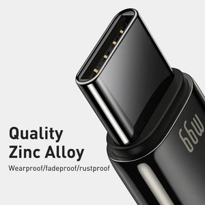 BASEUS Tungsten Gold 240W USB-C to USB-C Fast Charging Cable