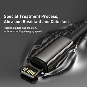BASEUS Tungsten Gold 20W USB-C to Lightning Fast Charging Cable