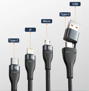 BASEUS Flash Series 3in1 Fast Charging Data Cable