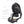 Black sling bag open interior with multiple pockets and elastic key strap