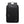 Black expandable business backpack with zip front pocket and top handle