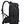 Black waterproof hiking backpack with top handle, side straps, and zip front pocket