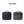 Black and gray collapsible waterproof toiletries bags with matching top handles