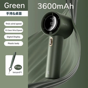 JISULIFE Pro1s Mini Rechargeable Handheld Portable Fan