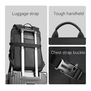 MARK RYDEN MR6886 Large Capacity Flip Top Waterproof Travel Backpack
