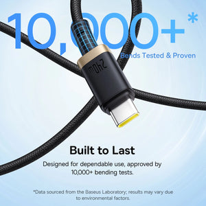 BASEUS Dura Series 240W USB-C to UBS-C Fast Charging Cable