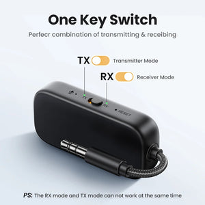 UGREEN CM403 2in1 Aux Wireless Bluetooth Adapter