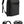 Black backpack with padded shoulder straps, top handle, and front flap pocket