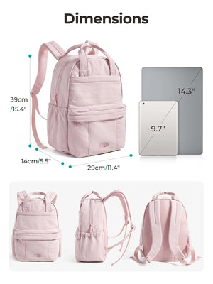 BAGSMART Compact Lightweight Waterproof Travel Backpack