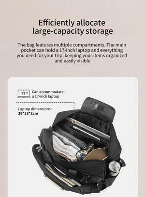 TIGERNU B9815 Large Capacity Lightweight Waterproof Travel Backpack