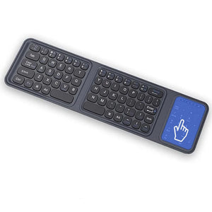 JOMAA Lightweight Foldable Rechargeable Bluetooth Wireless Keyboard