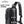 Black backpack-style crossbody with thick padded back panel and textured front.