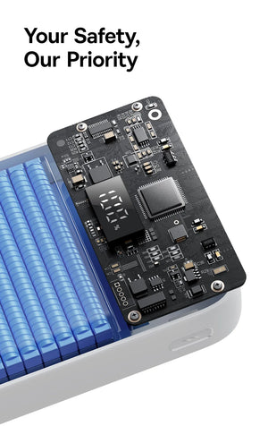 BASEUS Lipow Dual Cable Power Bank with Digital Display