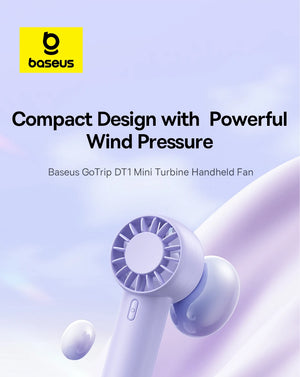 BASEUS GoTrip DT1 Mini Rechargeable Handheld Portable Fan
