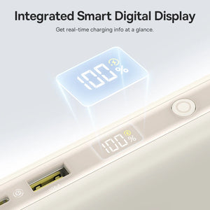 BASEUS EnerFill FC41 Digital Display Power Bank with Dual Cable