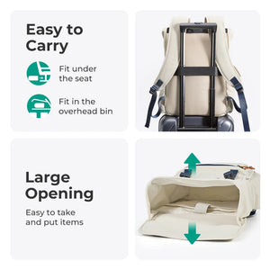 BAGSMART Expandable Large Capacity Travel Backpack
