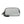 BANGE lightweight waterproof tech storage bag, light silver, zippered case with wrist strap