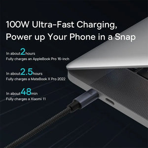 BASEUS Minimalist Series 100W USB-C to USB-C Fast Charging Cable