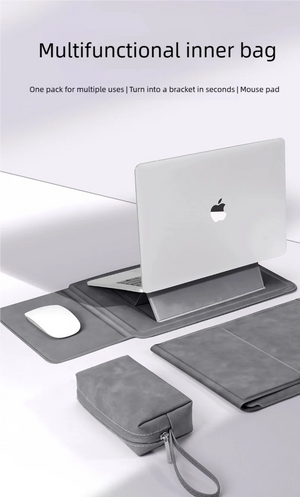 TAIKESEN Multifunctional Lightweight Magnetic Laptop and Tablet Sleeve with Stand