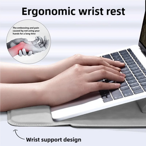 TAIKESEN Adjustable Lightweight Magnetic Laptop and Tablet Sleeve with Stand