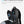 Black lightweight waterproof backpack with open front showing main and back compartments