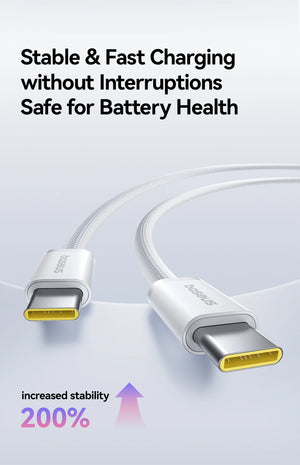 BASEUS Dynamic 4 Series 100W USB-C to USB-C Fast Charging Cable