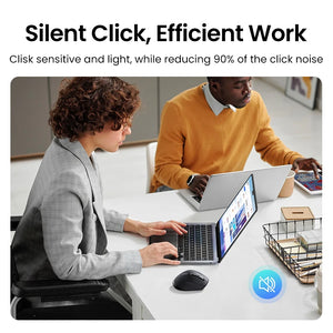 UGREEN M751 Hyper-Fast Scroll Ergonomic Bluetooth Wireless Mouse