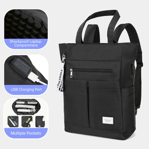 TIGERNU B8632 Lightweight Waterproof Compact Backpack and Tote Bag